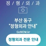 부산 동구 정형외과 평판이 좋은⭐ 정형외과🏥 BEST 5 (✅다양한 치료 옵션 제공🔧 ✅신속한 회복 지원🚀 ✅환자 맞춤형 케어💖)