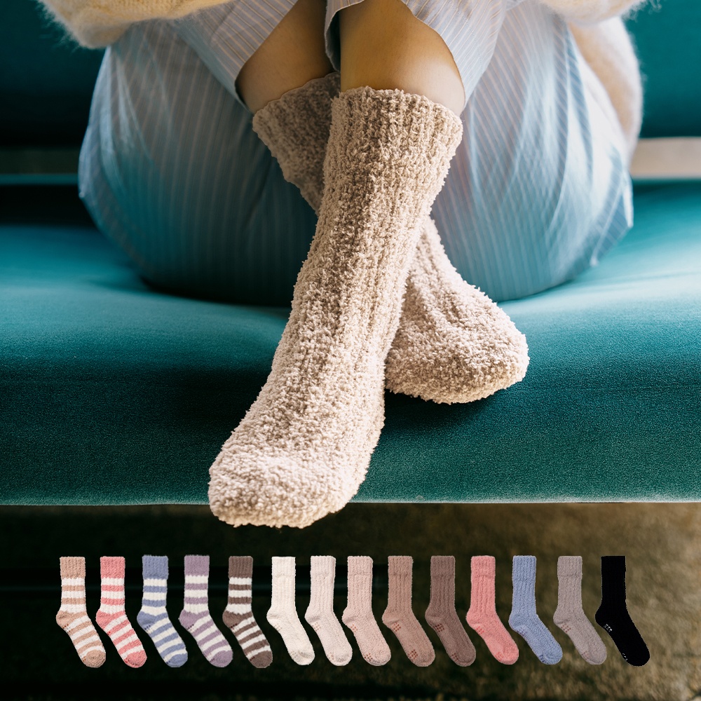 “겨울철 필수템 4켤레 털빠짐 없는 논슬립 무압박 수면양말 세트 솔직 리뷰”