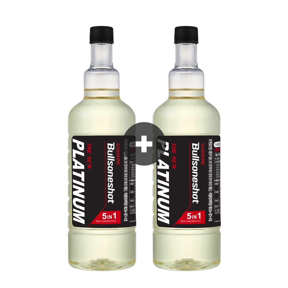 [1+1이벤트]5in1 불스원샷 THE NEW 플래티넘 연료첨가제 500ml 휘발유, 정말 필요한 제품