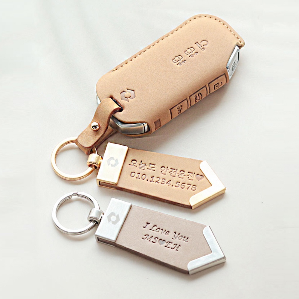 더레이즈 차 키케이스 자동차 스마트 가죽 키커버 홀더 한글 사용 후기