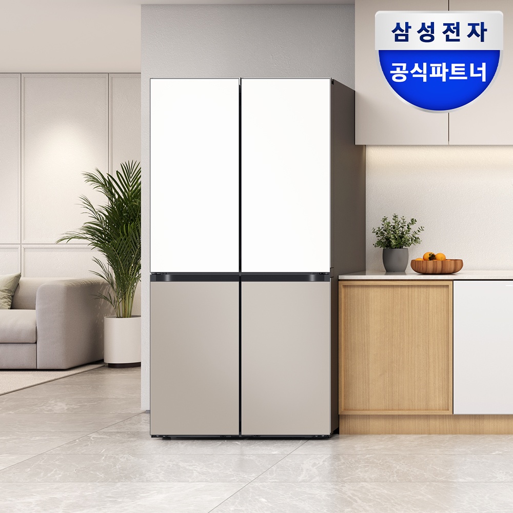 삼성 비스포크 AI 하이브리드 냉장고 25년형, 4도어의 장점과 실사용 후기