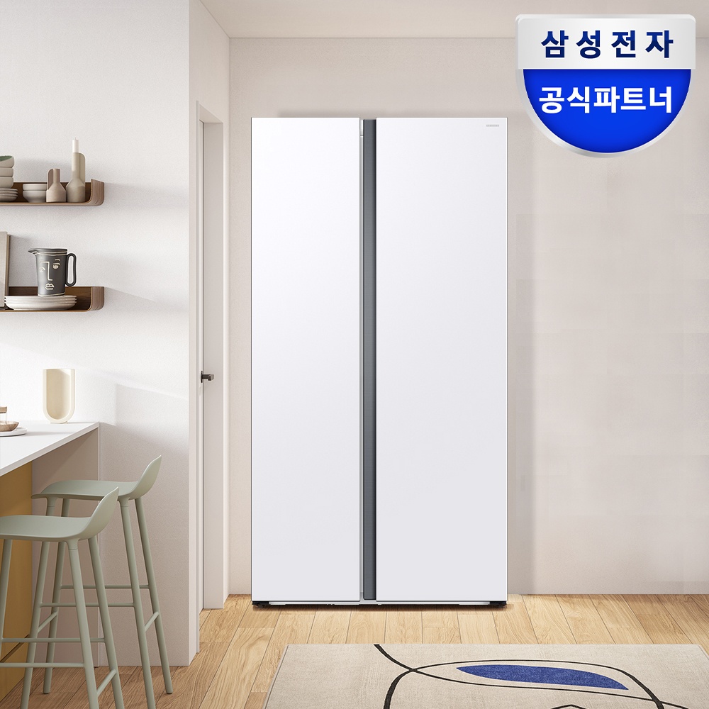“삼성 양문형 냉장고 RS84DG5002WW 852리터 2도어 스노우화이트” 솔직 사용 후기, 지금이 기회