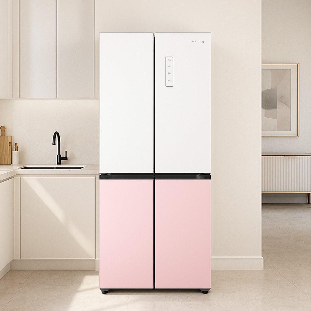 신혼 필수템, 쿠잉 4도어 양문형냉장고 MD405 솔직 리뷰