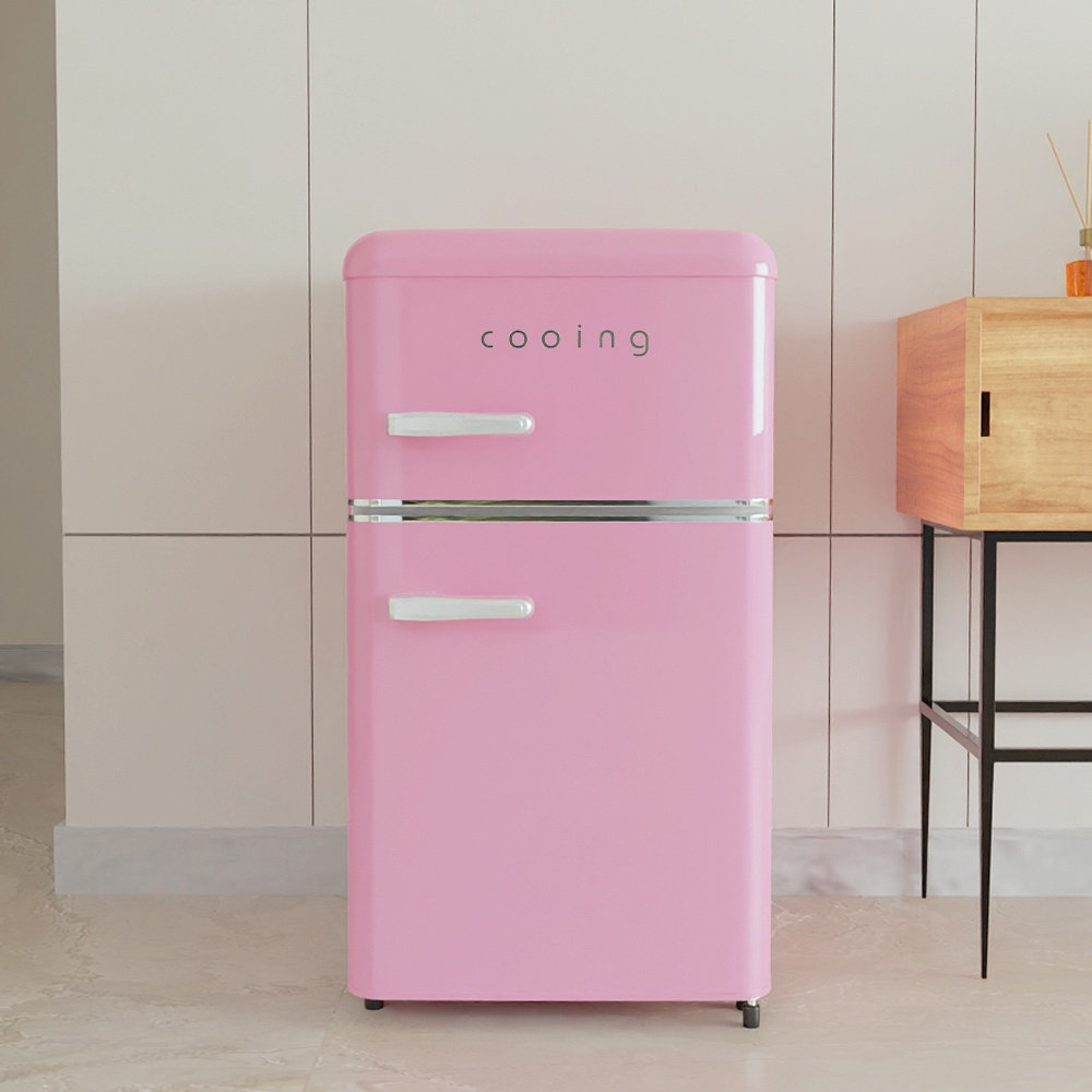 신혼 필수템 쿠잉 레트로 미니냉장고 REF-D85 사용 후기