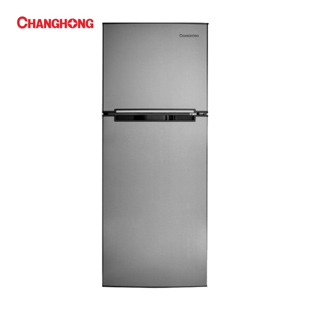 창홍 소형 미니 냉장고 2도어 원룸 가정용 실버 138L 추천템