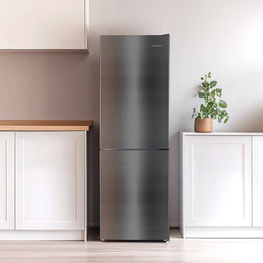 창홍 소형 미니 냉장고 2도어 원룸 가정용 메탈실버 157L 구매 후기