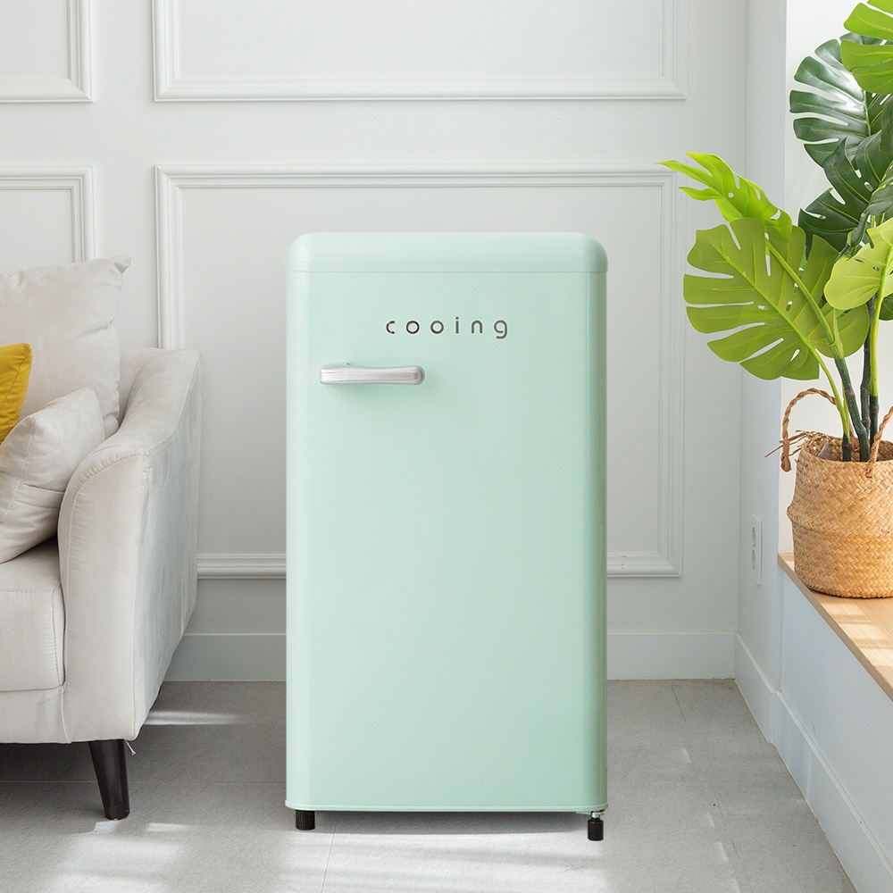 “쿠잉 레트로 미니냉장고 REF-90CN 민트” 솔직 리뷰, 작은 공간에 딱 맞는 선택