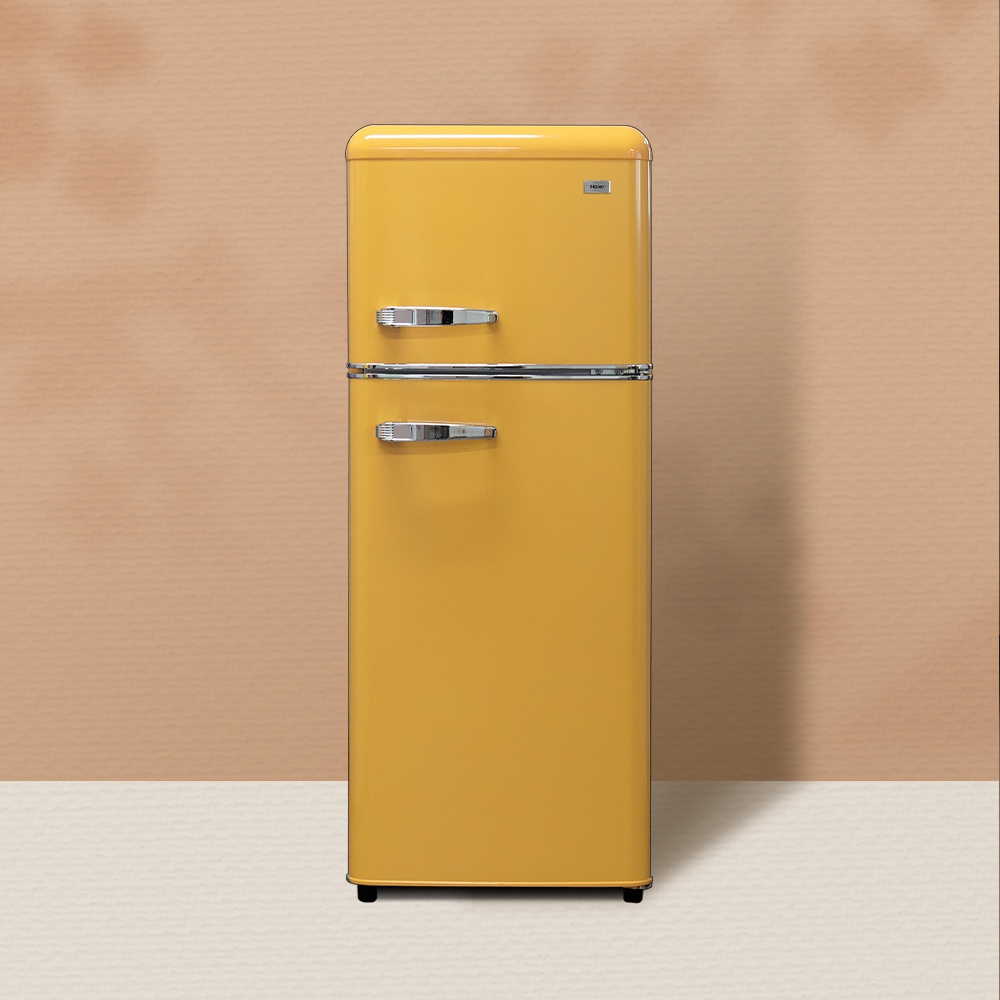 하이얼 소형 레트로 냉장고 115L HRT118MDY 사용 후기, 감성가득한 선택